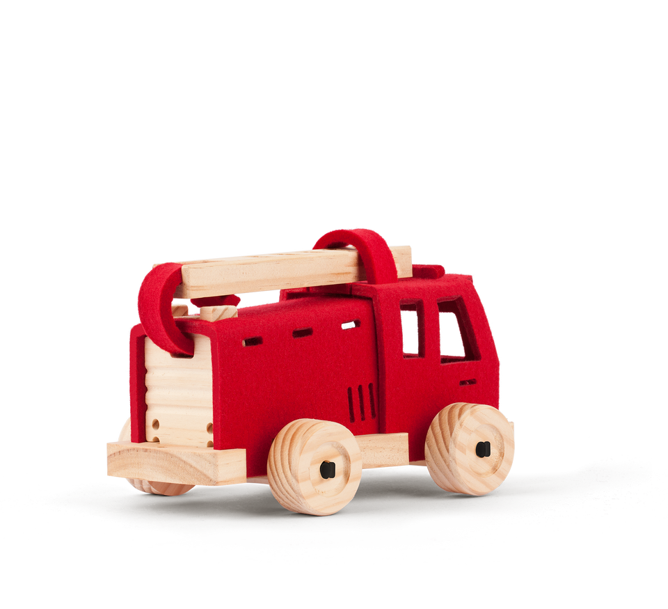 Mighty Mini - Fire Engine - Woolkin