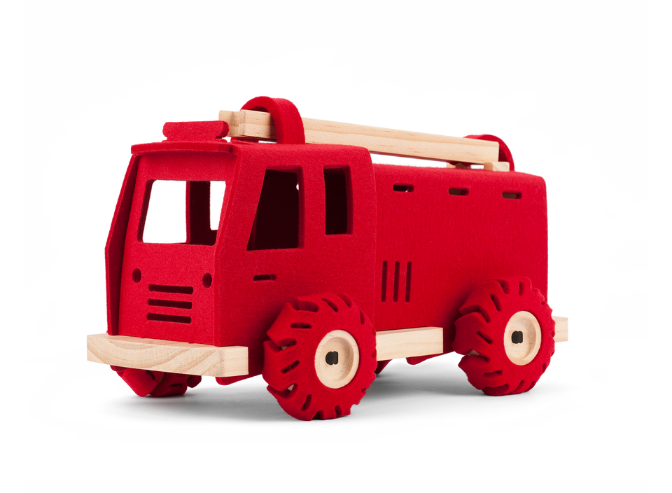 Brave Dave the Fire Engine - Woolkin