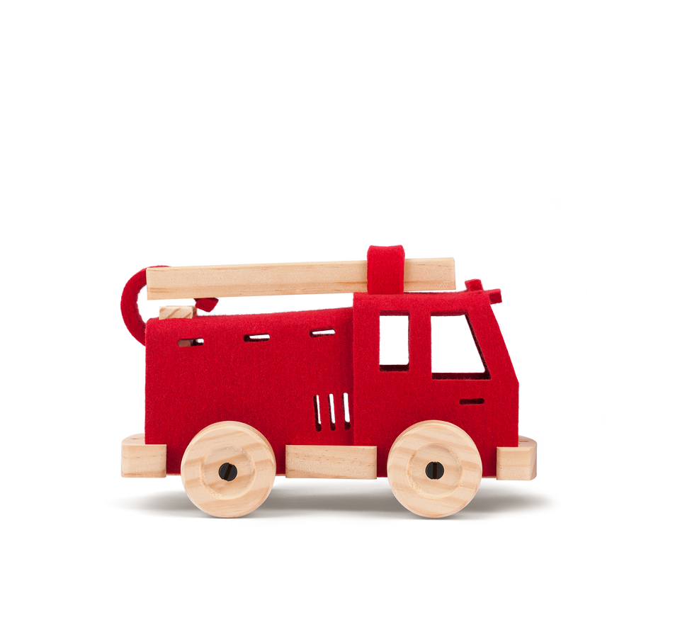 Mighty Mini - Fire Engine - Woolkin