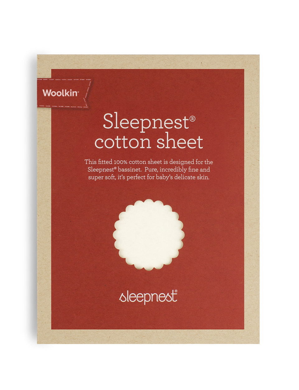Sleepnest™ Cotton Sheet - Woolkin